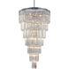 Canada 34 Light 36 inch Chrome Chandelier Ceiling Light