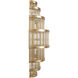 Waldorf Wall Sconce Wall Light in Aged Brass