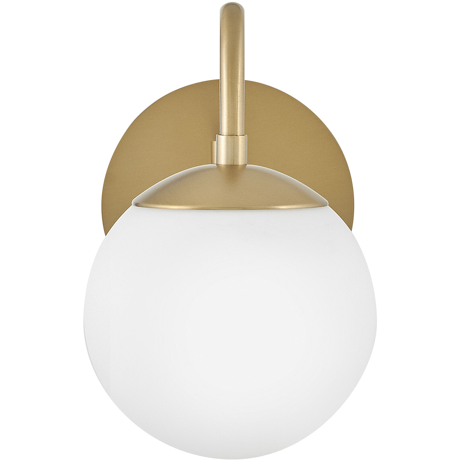 Dottie 1 Light 6 inch Lacquered Brass Sconce Wall Light