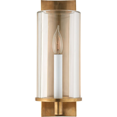 AERIN Deauville2 1 Light 5.25 inch Hand-Rubbed Antique Brass Single Sconce Wall Light