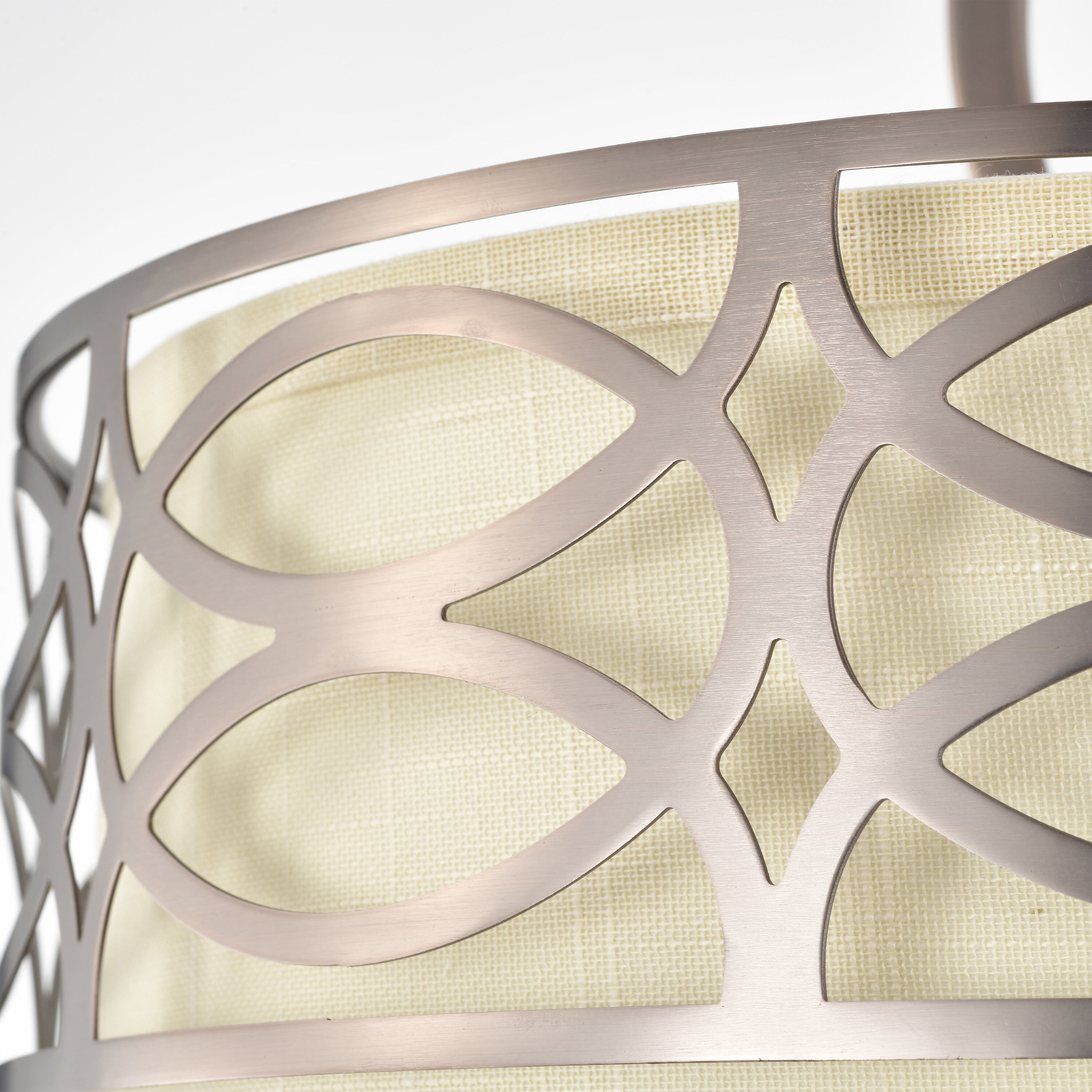 Harlow 3 Light 15 inch Hazel Bronze Semi Flush Mount Ceiling Light