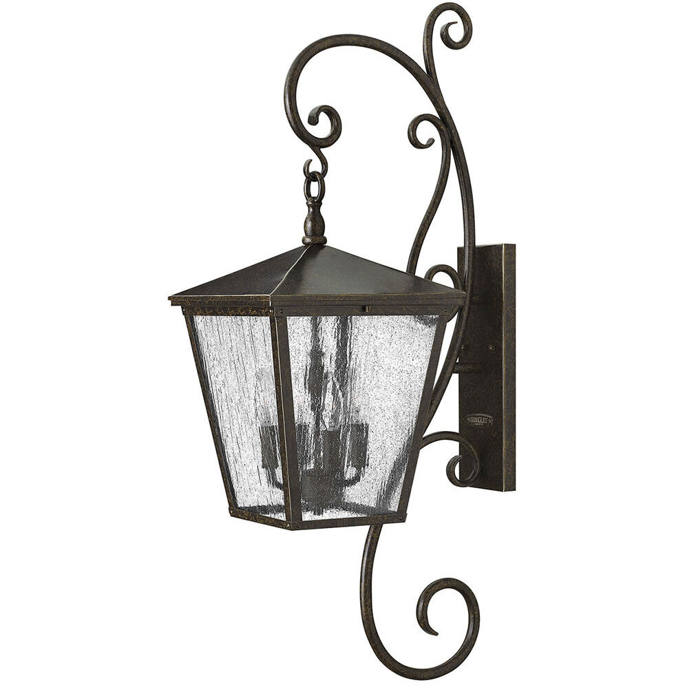 Heritage Trellis 4 Light 11.00 inch Outdoor Wall Light