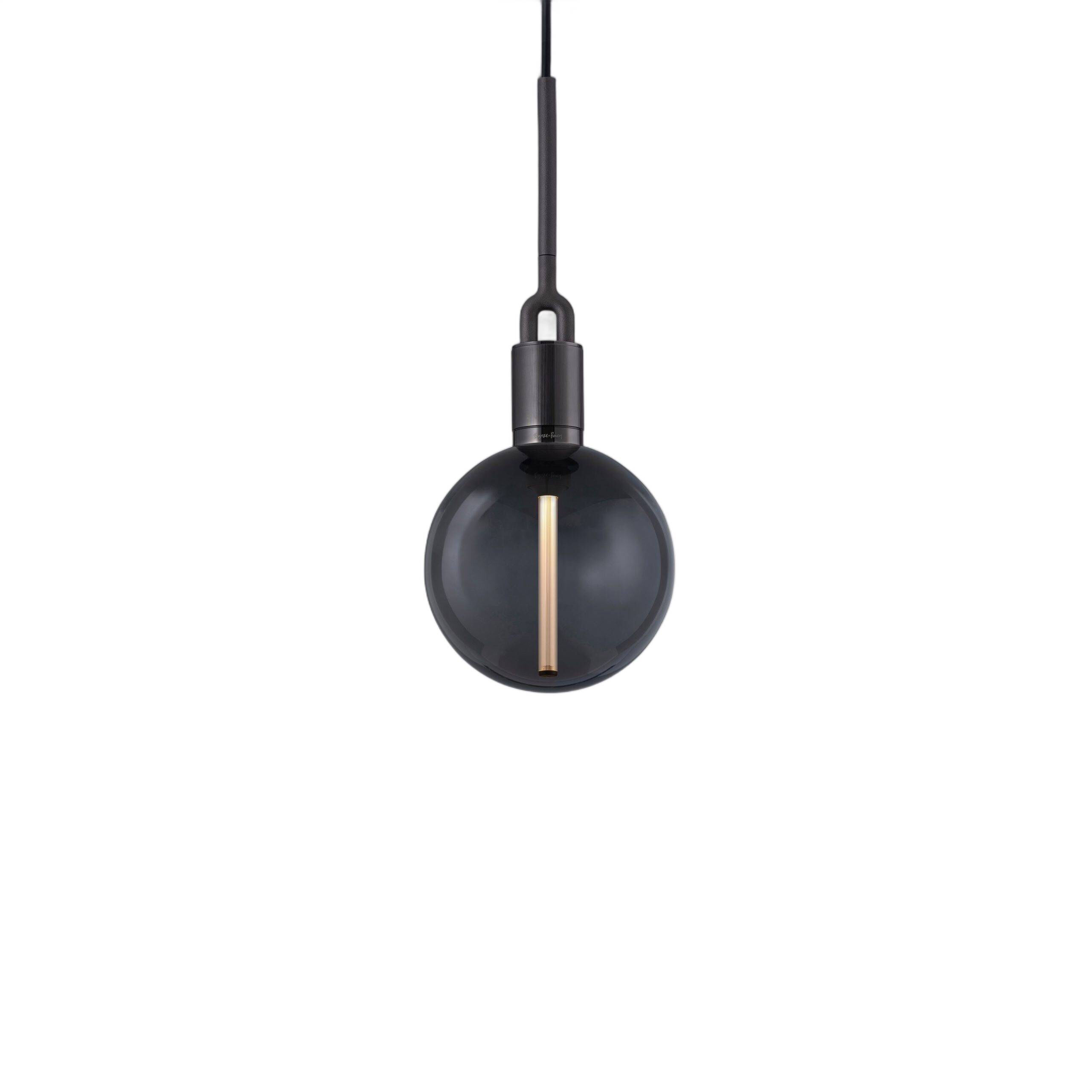 Forked LED 7.87 inch Gun Metal Pendant Ceiling Light
