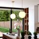Linden LED 12 inch Muted Brass Pendant Ceiling Light