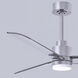 Atlas Alessandra-LK 42 inch Brushed Nickel Indoor/Outdoor Ceiling Fan