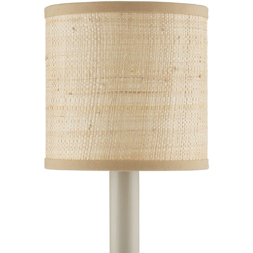 Grasscloth Natural Drum Chandelier Shade