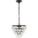 Kora 3 Light 13 inch Black Pendant Ceiling Light