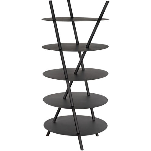 Gautama 64 X 29 X 29 inch Matte Black Shelf