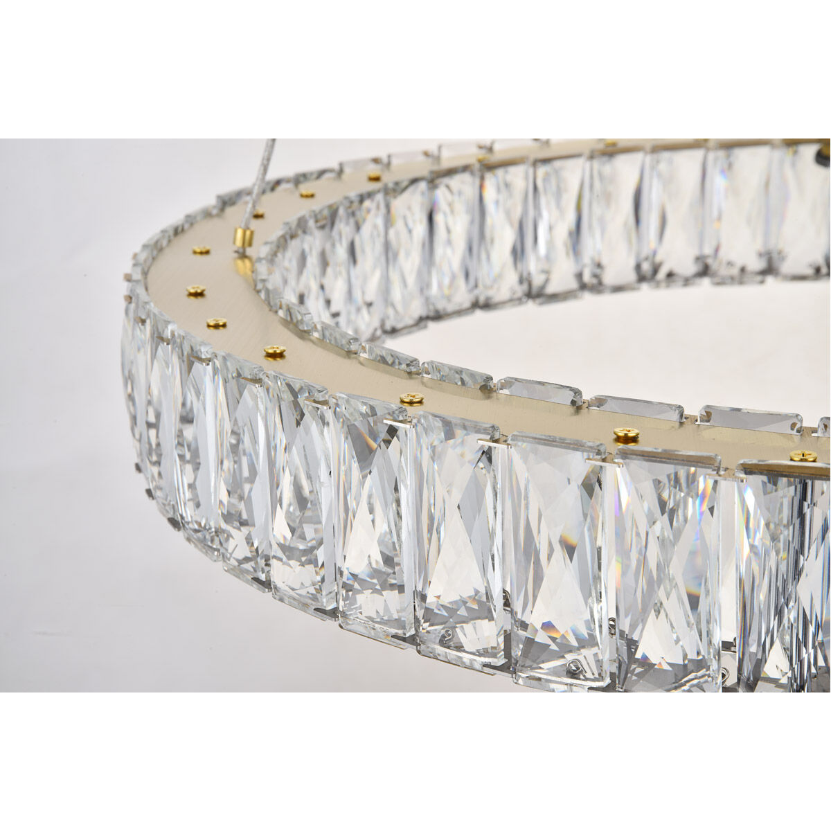 Monroe 24 inch Gold Chandelier Ceiling Light