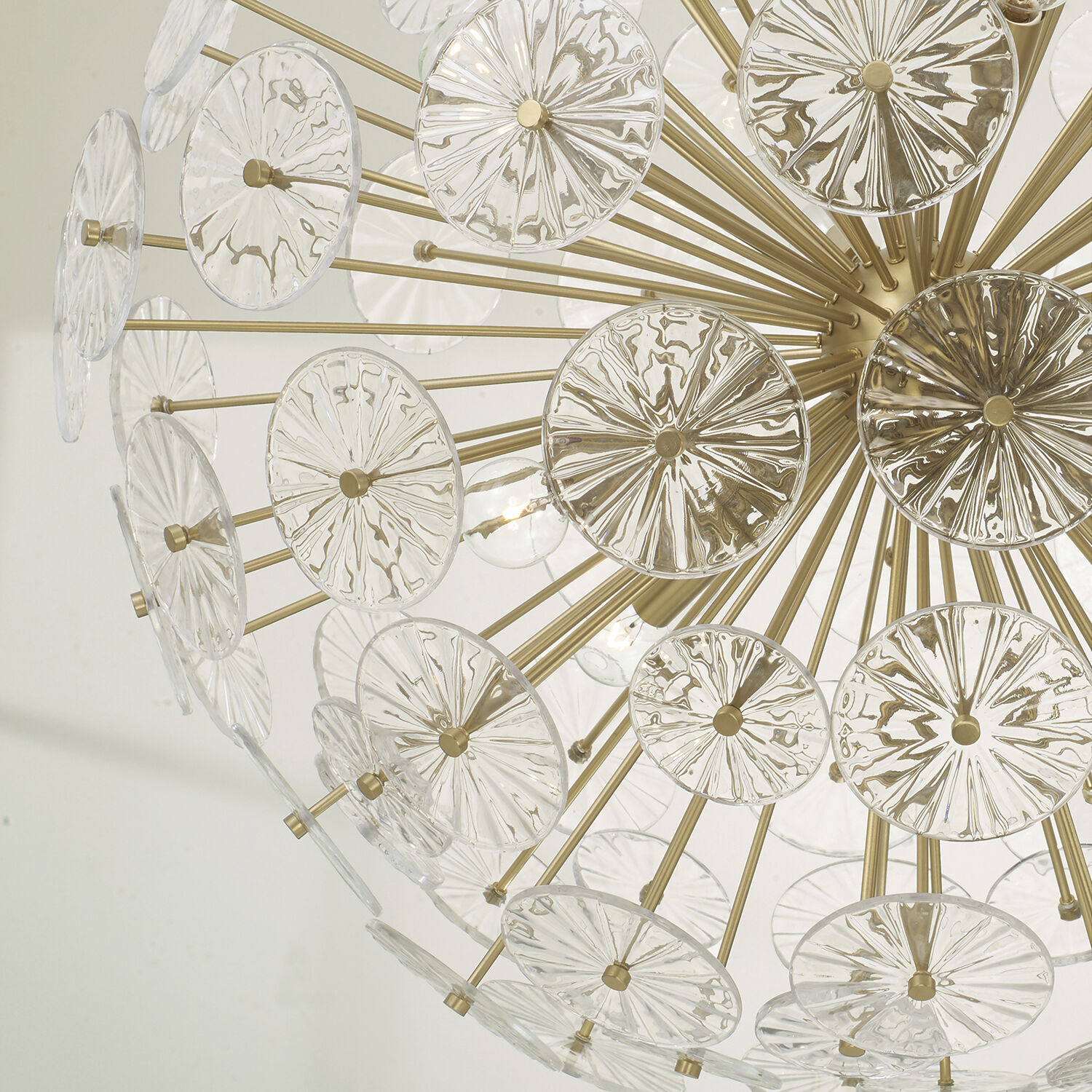 Emelie 8 Light 33 inch Matte Brass Chandelier Ceiling Light