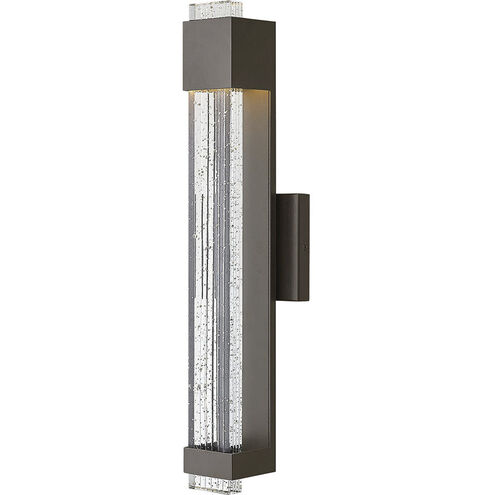 Glacier LED 22 inch Bronze Outdoor Wall Mount Lantern, Medium
