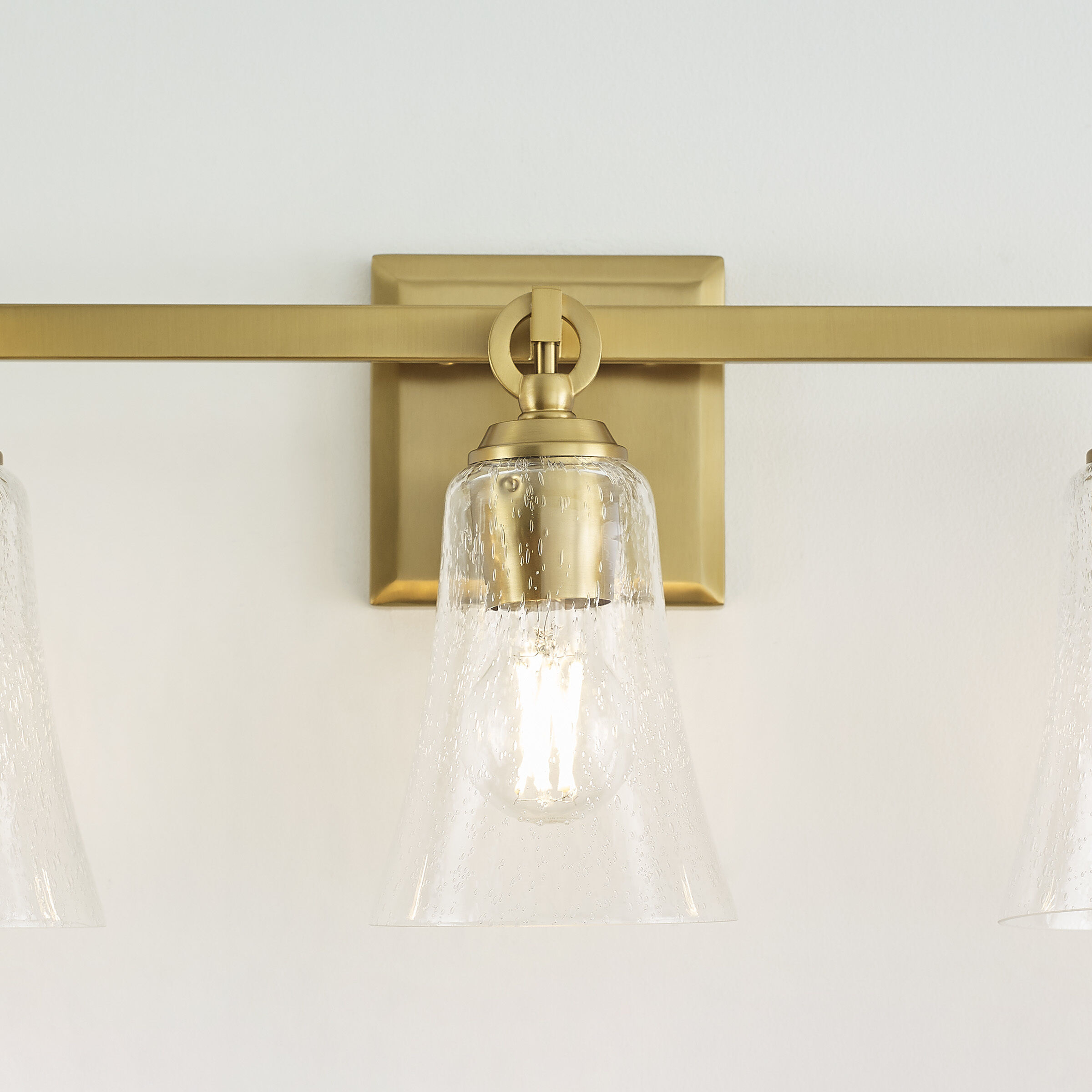 Sean Lavin Monterro 3 Light 21.75 inch Burnished Brass Vanity Light Wall Light