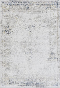 Norland 87 X 60 inch Medium Gray Rug in 5 x 8, Rectangle