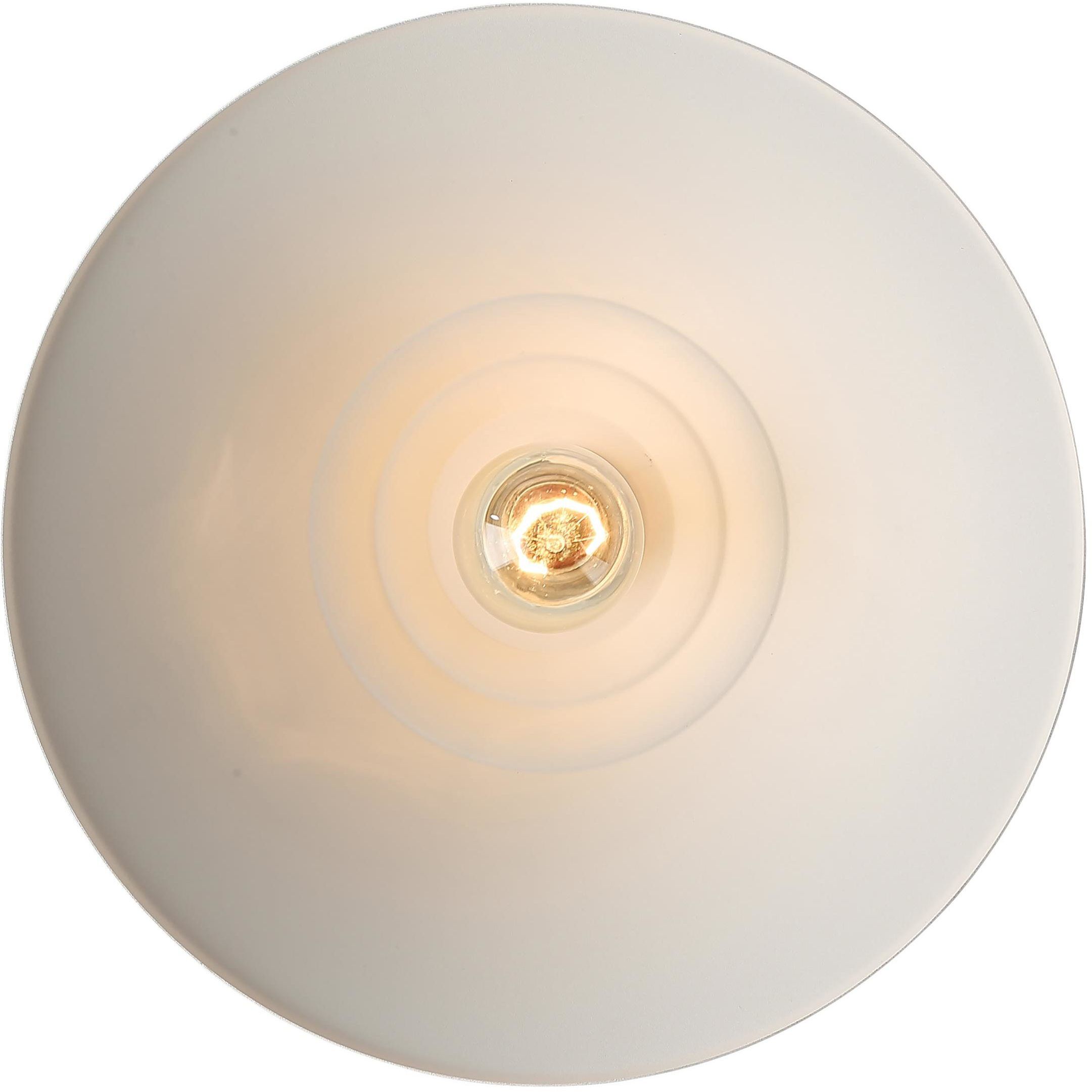 Journey 1 Light 12 inch Natural White Semi-Flush Mount Ceiling Light