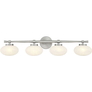 Barrow 4 Light 33.75 inch Bathroom Vanity Light
