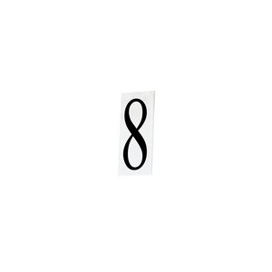 Address White Address Number Tile