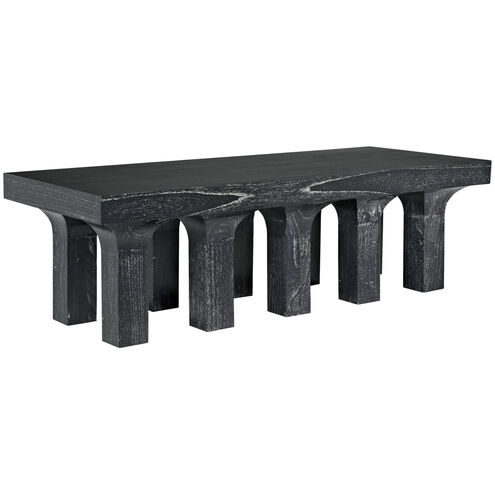 Santos 60 X 24 inch Cinder Black Coffee Table