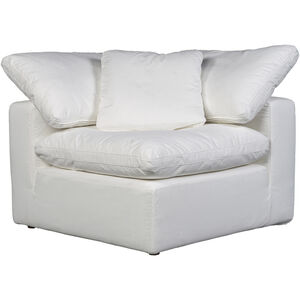 Terra Condo White Corner Chair