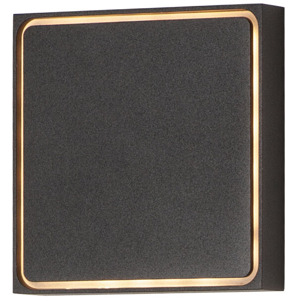 Alumilux Outline LED 4.5 inch Black Outdoor Wall Sconce