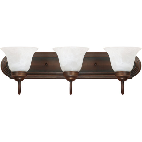 Arthur 3 Light 24 inch Burnished Bronze Vanity Light Wall Light