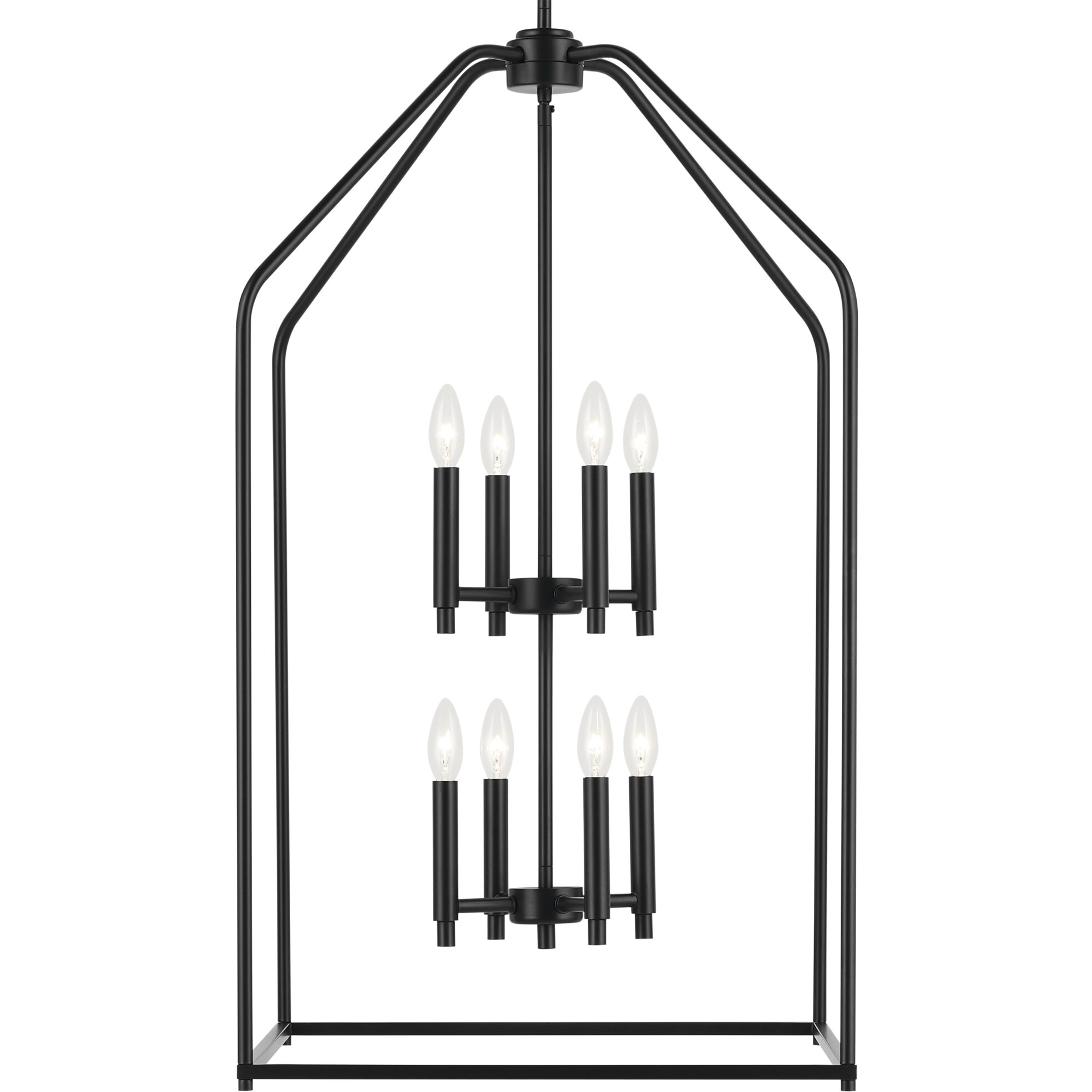 Madden 8 Light 20 inch Black Large Foyer Pendant Ceiling Light