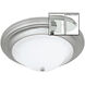Emily 2 Light 17 inch Polished Nickel Flush Mount Ceiling Light