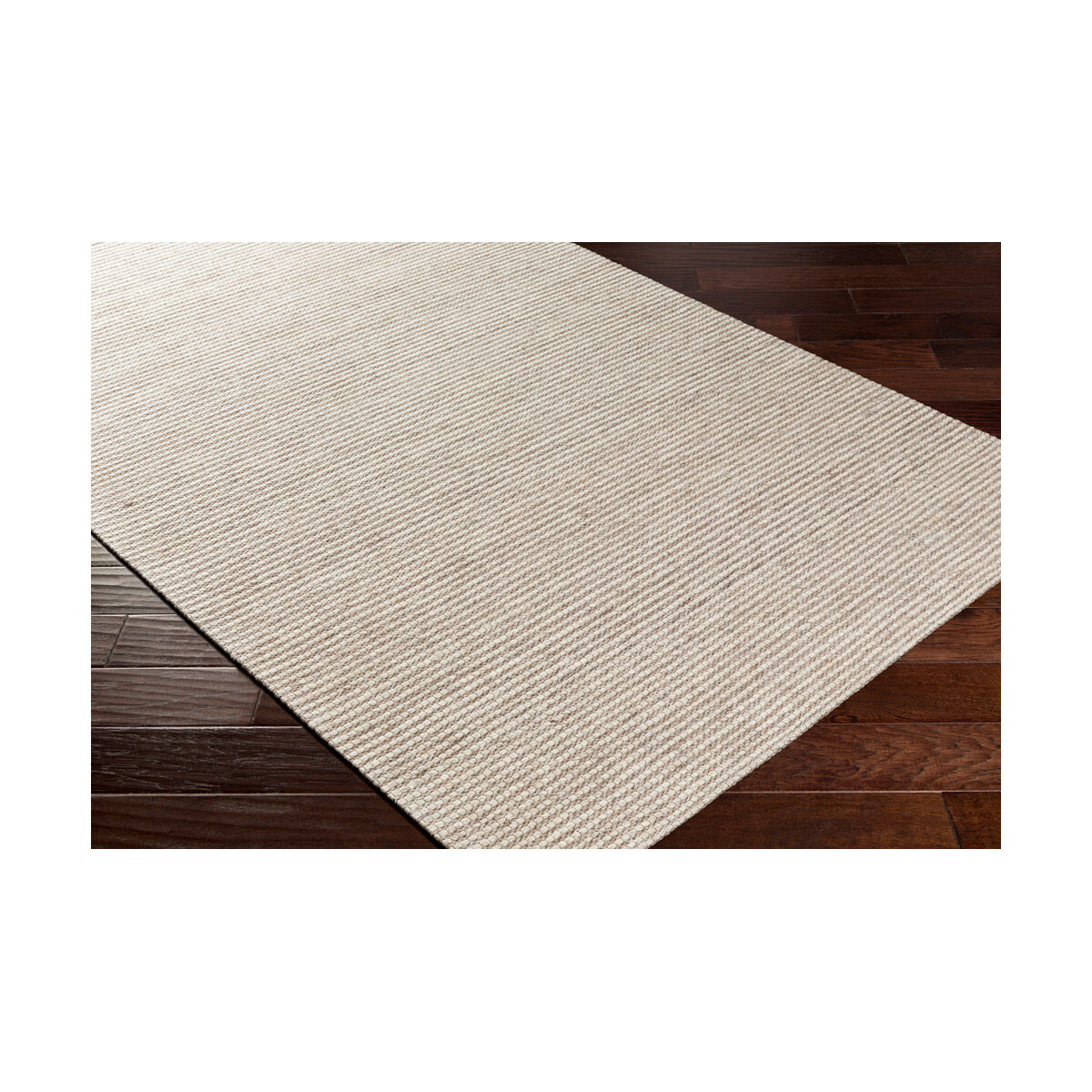 Marlowe 36 X 24 inch Dark Brown/Light Gray Rugs, Rectangle