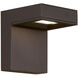 Taag LED 5.9 inch Bronze Outdoor Wall Light in LED 80 CRI 4000K, No Options, Integrated LED