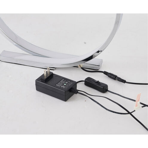 Canada 14 inch 15.00 watt Chrome LED Table Lamp Portable Light