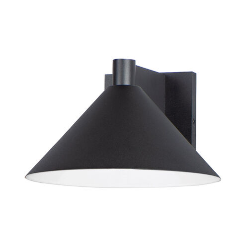 Conoid LED LED 6 inch Black Outdoor Wall Mount