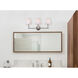 Bethany 3 Light 28 inch Stain Nickel Bath Sconce Wall Light