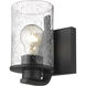 Beckett 1 Light 4.5 inch Matte Black Wall Sconce Wall Light
