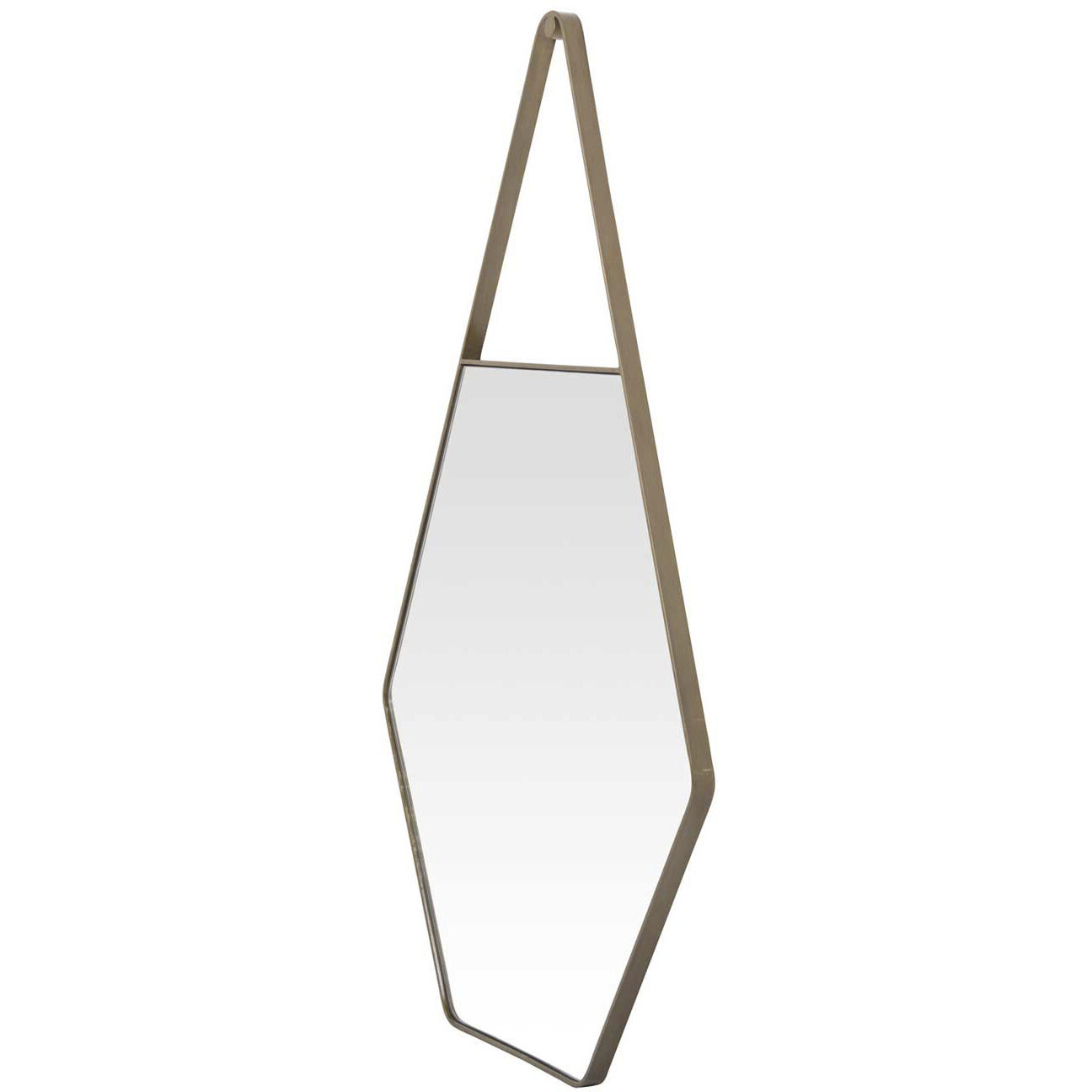 Lovell 44 X 26.75 inch Brushed Antique Gold Mirror