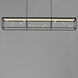 Entanglement LED 47.25 inch Black Linear Pendant Ceiling Light