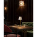 Saunter 15 inch 2.8 watt Brass Cordless Table Lamp Portable Light