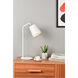 Leroy 20 inch 40.00 watt White Table Lamp Portable Light