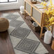 Mardin 96 X 30 inch Light Grey Rug in 2.5 x 8, Runner