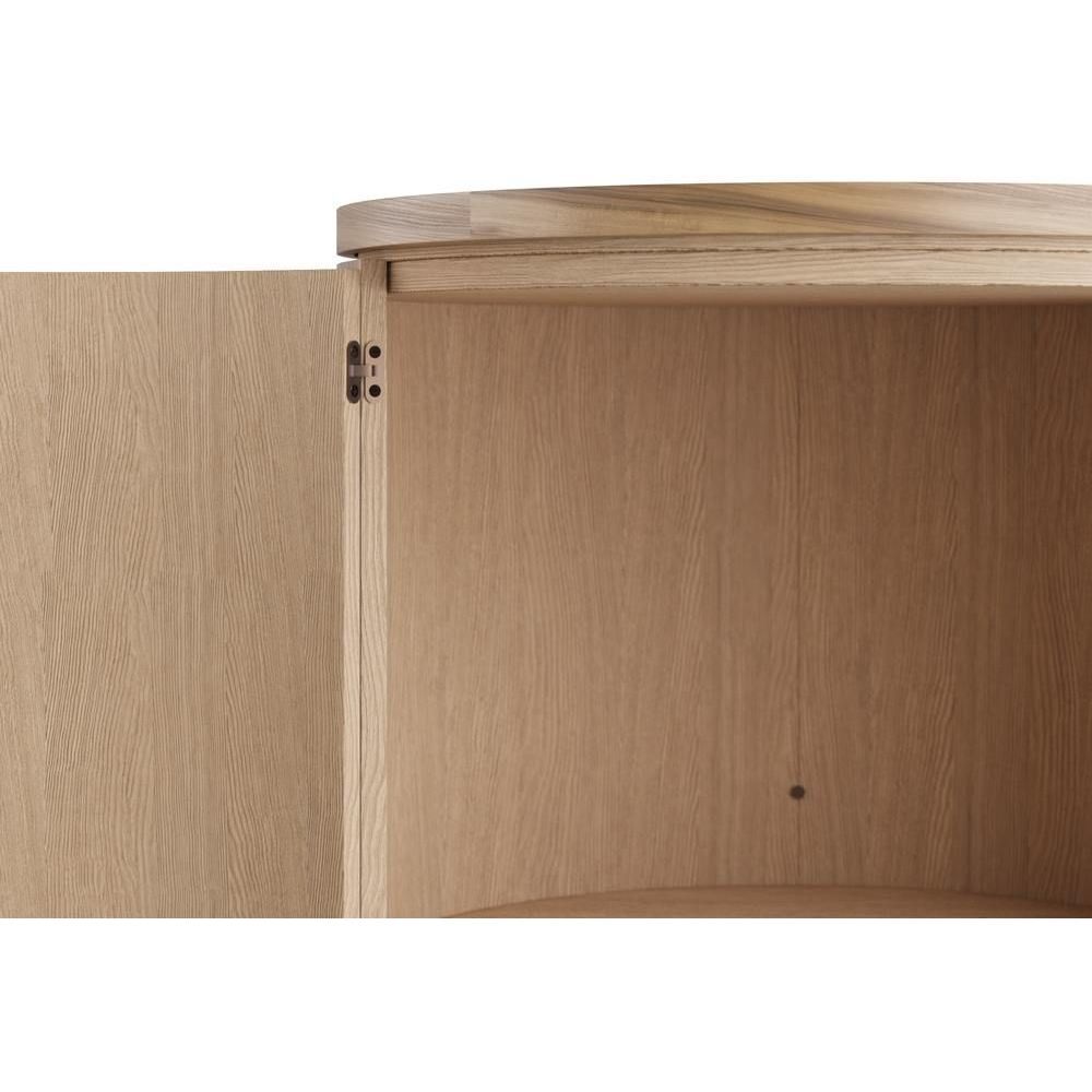 Ruston 22 inch Chateau Gray Cocktail Cabinet