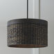 Tallulah 4 Light 24 inch Charcoal Wash Pendant Ceiling Light