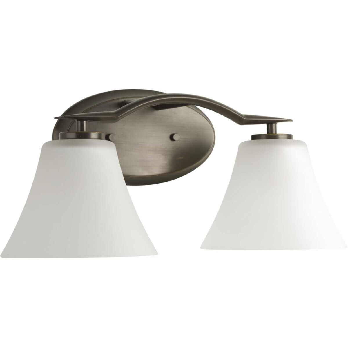 Bravo 2 Light 17 inch Antique Bronze Bath Vanity Wall Light