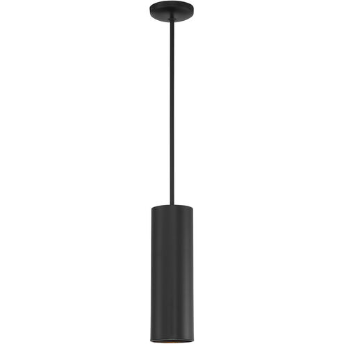Pilson LED 5 inch Matte Black Pendant Ceiling Light