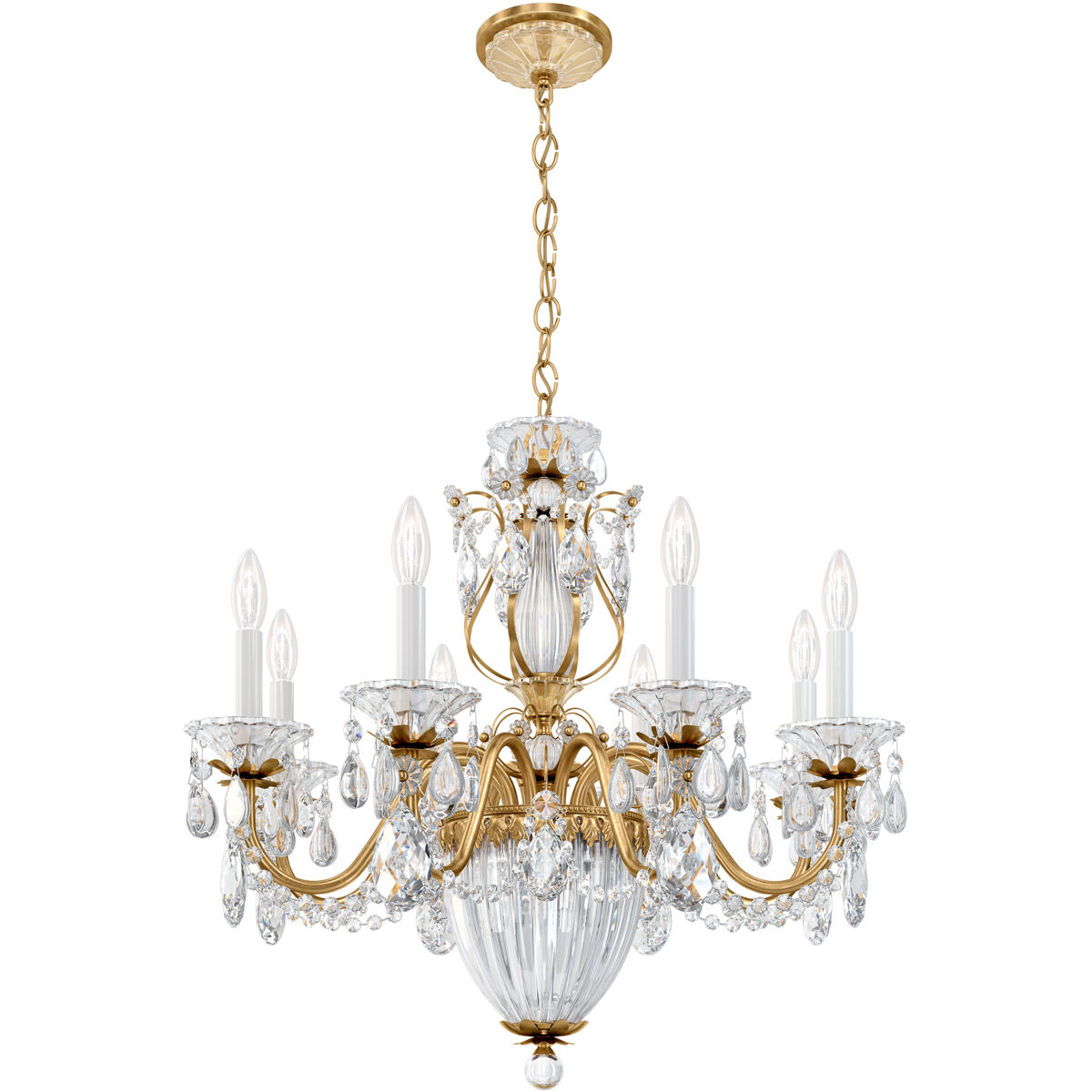 Bagatelle 11 Light 26.5 inch Heirloom Gold Chandelier Ceiling Light