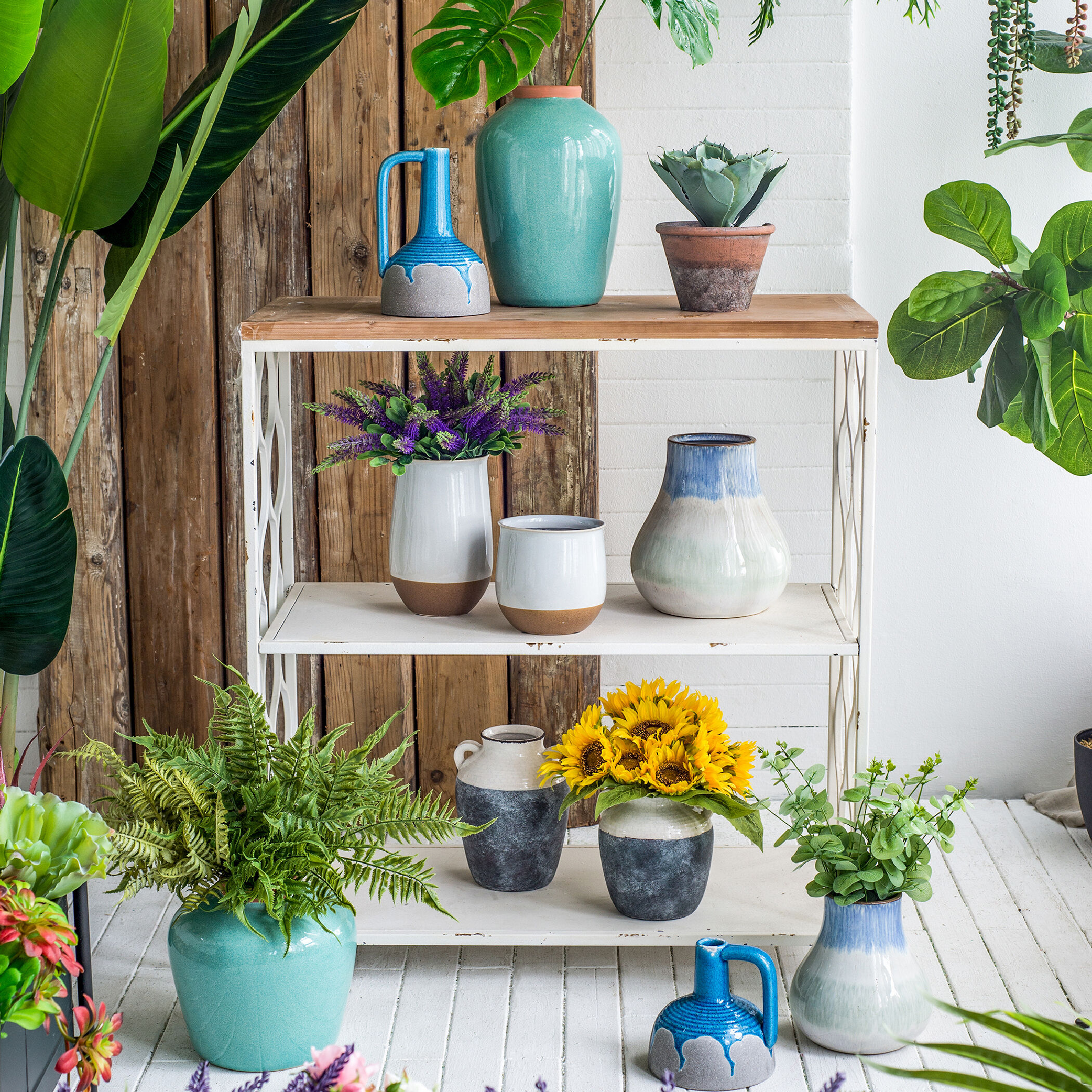 Gradient 10 X 9.1 inch Vase