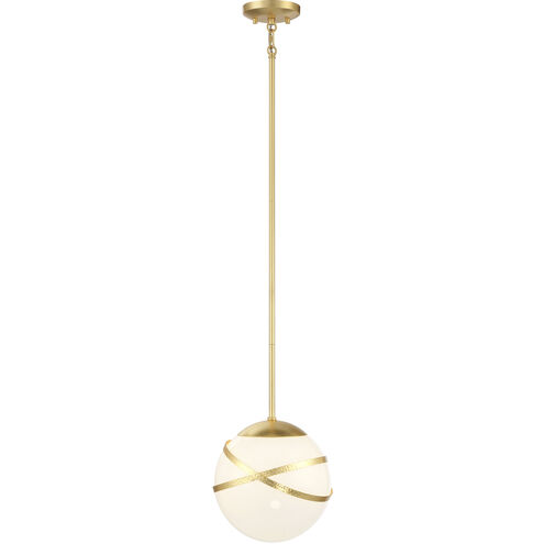 Batignolles By Robin Baron 1 Light 10 inch Spring Gold Leaf Mini Pendant Ceiling Light