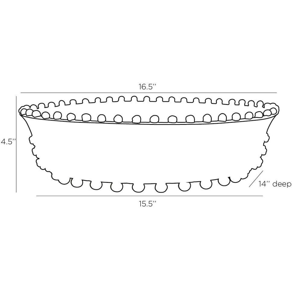 Spitzy Ivory Centerpiece