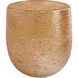 Golden Taffy 5.75 X 5.25 inch Vase, Medium