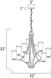 Deven 9 Light 32 inch Satin Nickel Multi-Tier Chandelier Ceiling Light
