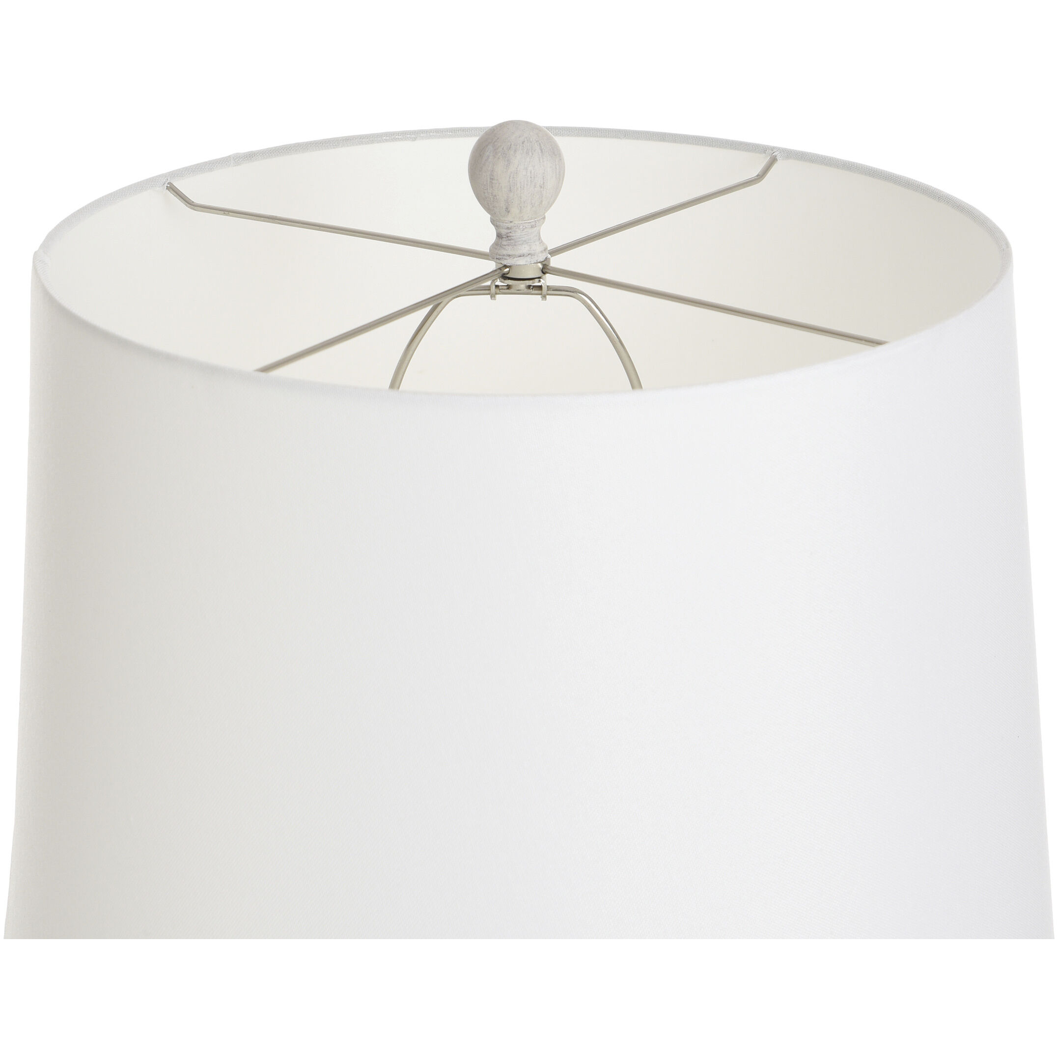 Isaac 32 inch 100.00 watt Greyson and Rubbed White Table Lamp Portable Light