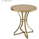 Scorpius 27 inch Gold Accent Table
