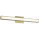 Vantage LED 30 inch Ashen Brass Bath Vanity Wall Light